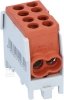 Zacisk przewodu głównego Hlak 25 1/2 brązowy. 2x16mm2/2x25mm3 HLAK-25-1/2BR